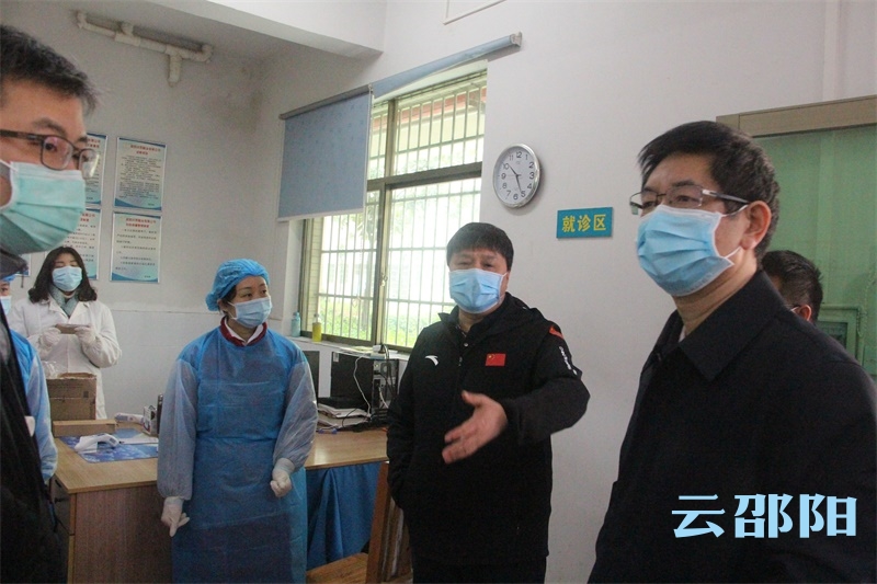 刘事青到邵阳经开区检查疫情防控工作，要求市区各级确保企业项目安全复工复产