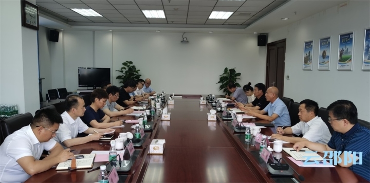 刘事青与李淼在合肥举行座谈：共同推动邵阳特种玻璃产业高质量发展