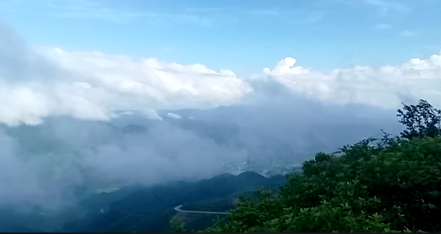 湖南南山国家公园出现云海奇观