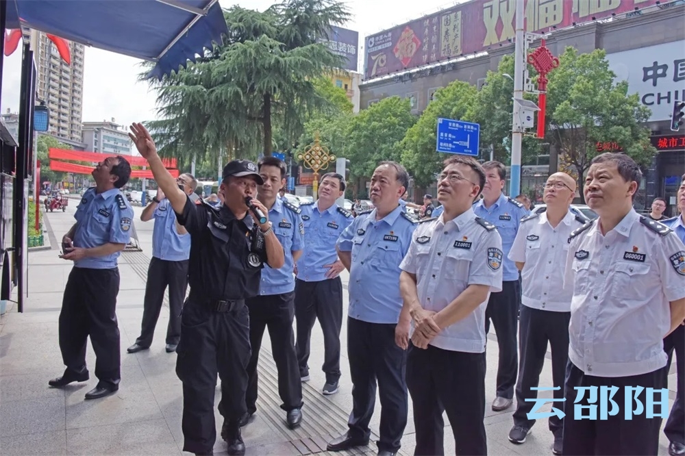 永州市副市长率队来邵开展警务交流