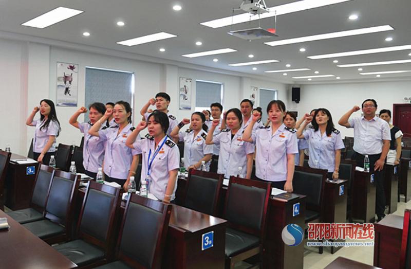 绥宁税务：青春心向党  建功新时代