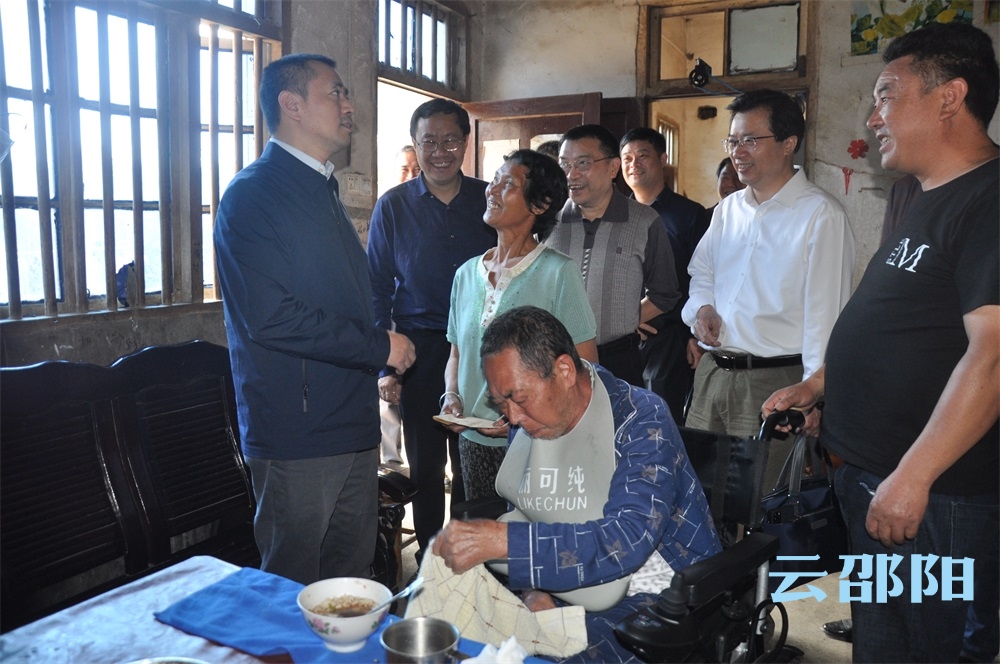 汤立斌到隆回县指导开展党史学习教育工作