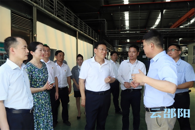 华学健调研市区重点企业和项目建设：发挥企业项目资源优势 全力做强配套产业链条