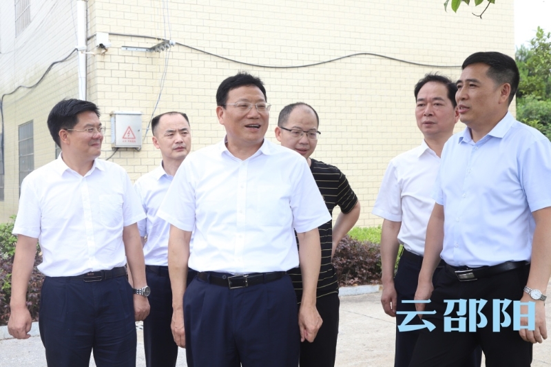 华学健到邵阳县黄荆乡调研农村饮水安全工作