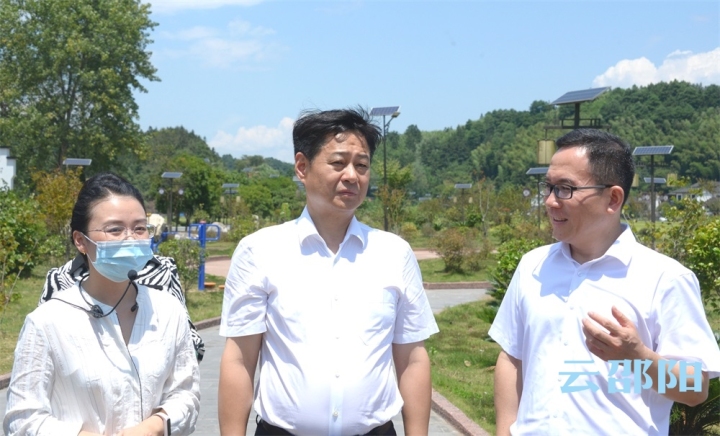 严华在新宁调研：坚持生态优先 做强特色产业 在乡村振兴中干在实处走在前列