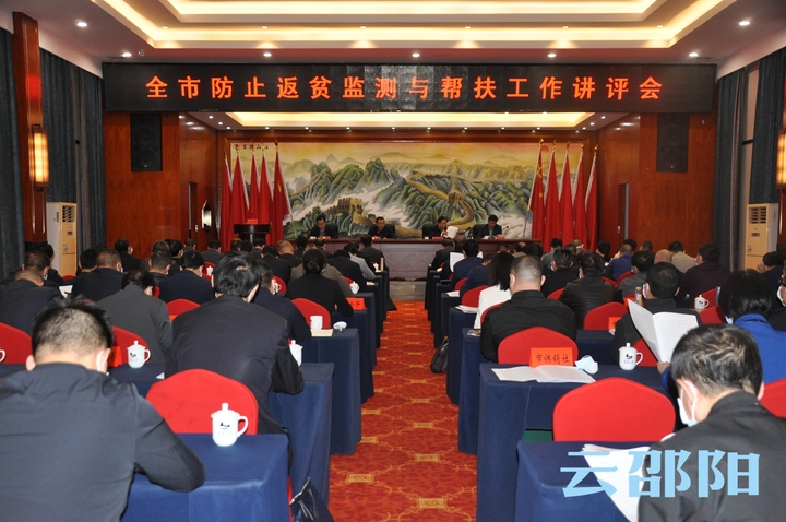 邵阳市防止返贫监测与帮扶工作讲评会召开