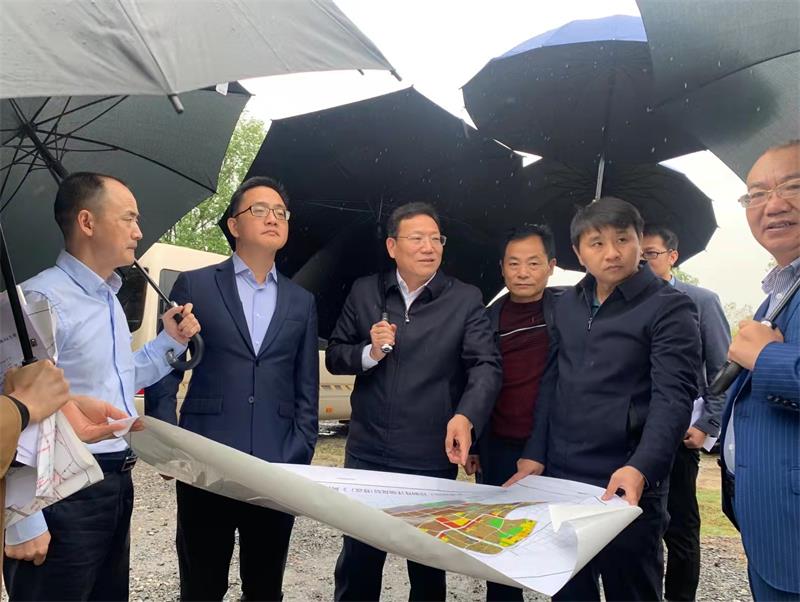 华学健到邵阳经济技术开发区调研产业项目建设工作
