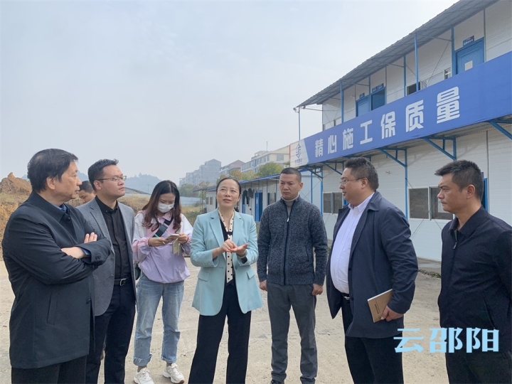 仇珂静到邵阳经济技术开发区调研