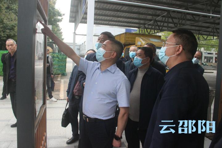 王永红到邵阳火车站调研创文工作及扩改工程