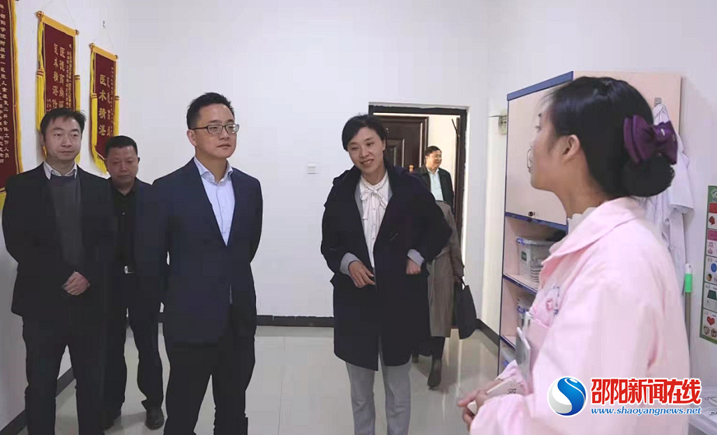 刘亚亮一行调研邵阳学院附属第一医院儿童康复中心