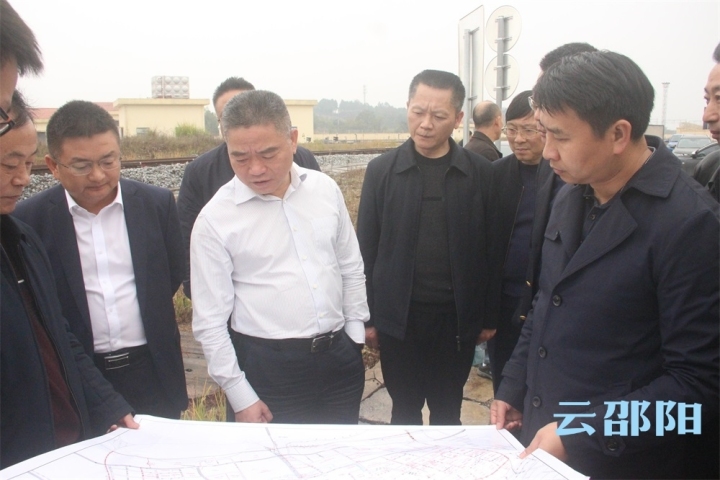 王永红到邵阳经济技术开发区调研项目建设
