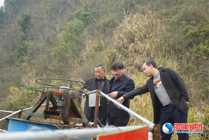 周湘平到新邵县巨口铺镇调研环境状况和环境保护目标完成情况