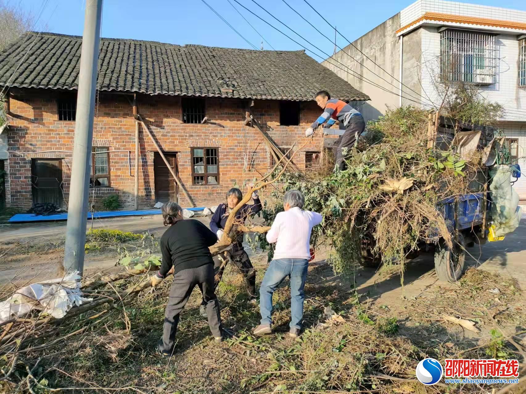 邵东市宋家塘街道：多举措落实“三清一改”工作 