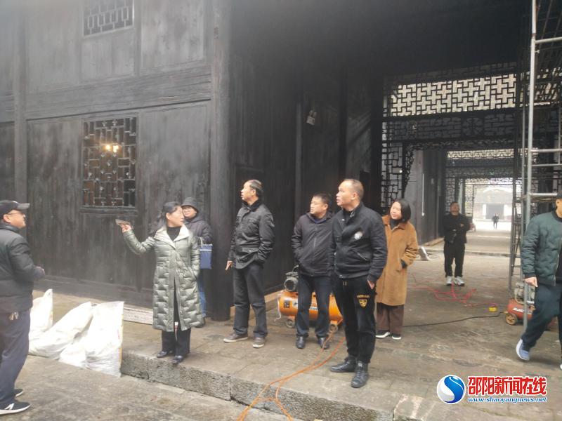 邵阳市文旅广体局到邵阳县检查指导文物安全工作