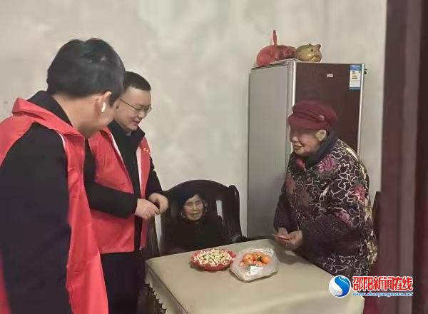邵阳农商银行：寒冬送温暖 情牵退休老党员遗孀