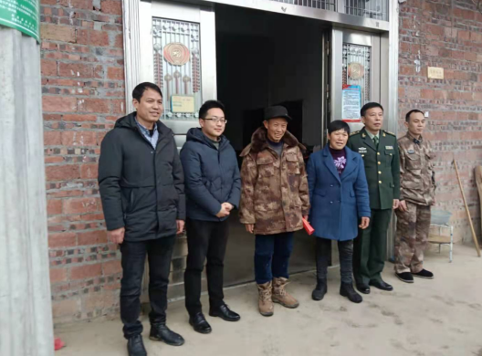 军民情，暖人心——新邵县巨口铺镇开展春节走访慰问 