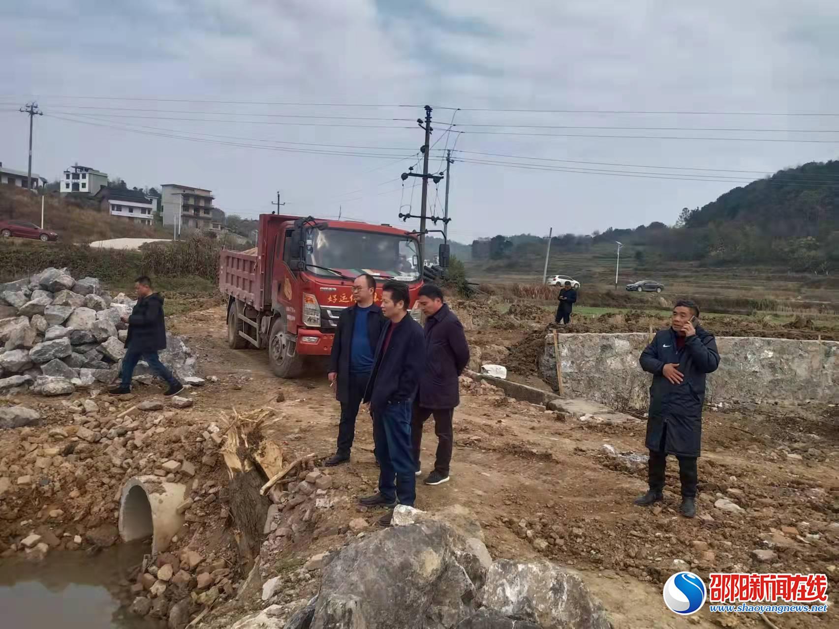 邵东市杨桥镇大力推进河道整治