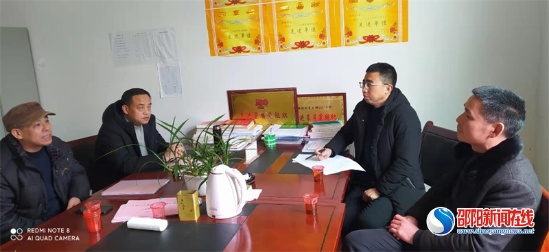 洞口县月溪镇调研村“两委”换届后班子运行情况