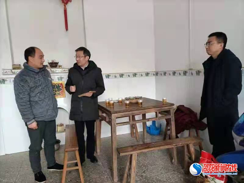 洞口县月溪镇开展“平安、和美过春节”慰问活动