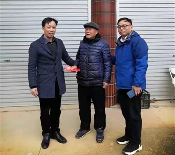 邵东市委党校新春慰问退休干部及退役军人