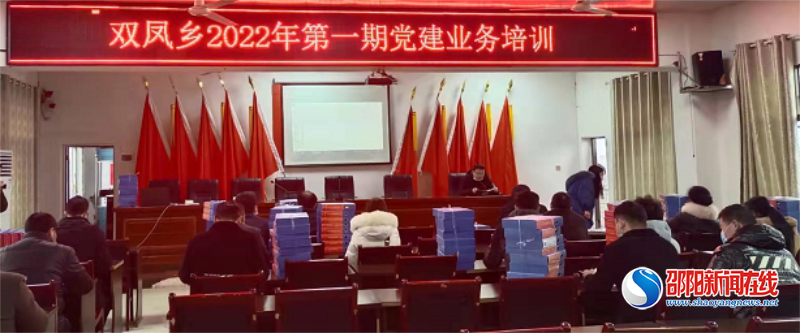 邵东双凤乡举办2022年第一期党建业务培训班