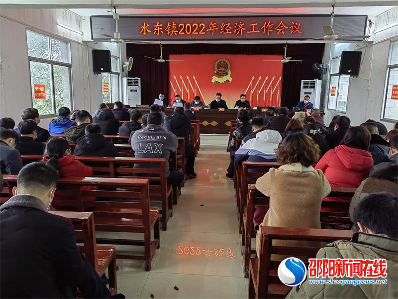 洞口县水东镇召开2022年经济工作会议
