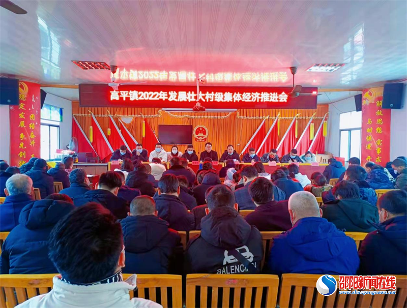隆回县高平镇召开2022年度发展壮大村级集体经济工作推进会