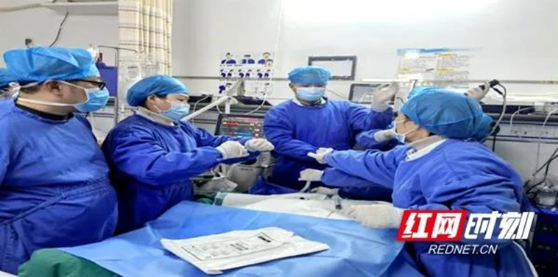 邵阳学院附属第一医院：精准介入 畅通呼吸 气管支架置入支撑起生命气道