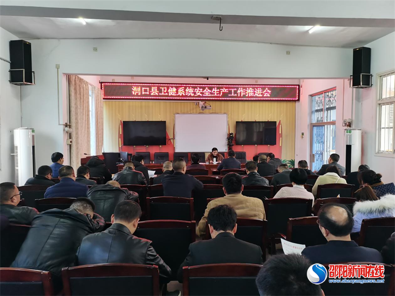 洞口县卫生健康局召开卫健系统安全生产工作会议