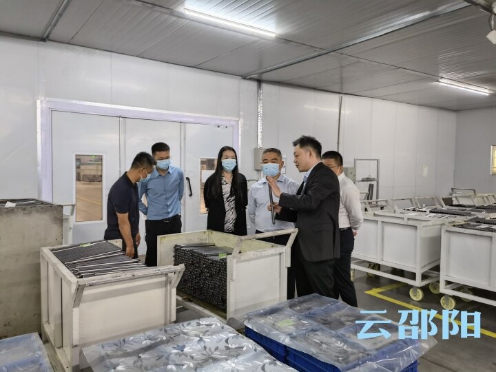 王永红调研邵阳经开区重点制造业企业生产经营情况
