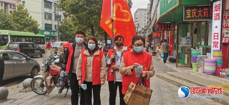 邵东市两市塘街道：党员干部齐上阵 团结一心筑防线