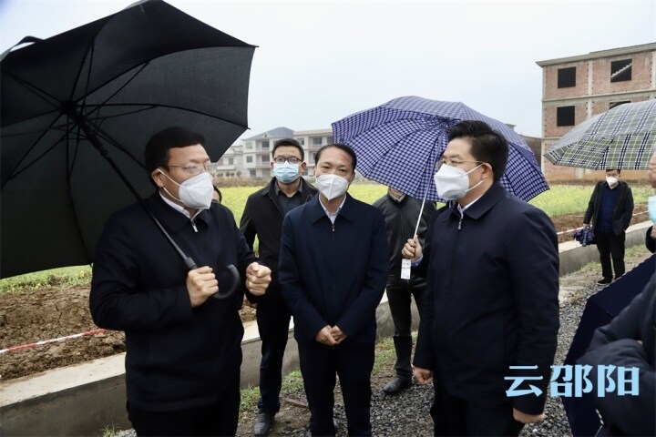 华学健到邵阳县督导当前重点工作