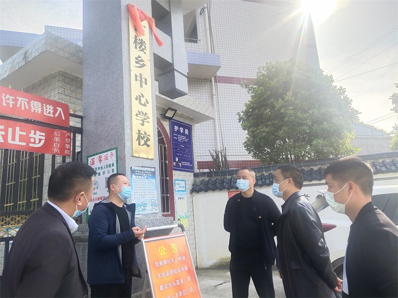 洞口县古楼乡开展校园安全检查 筑牢校园安全防线