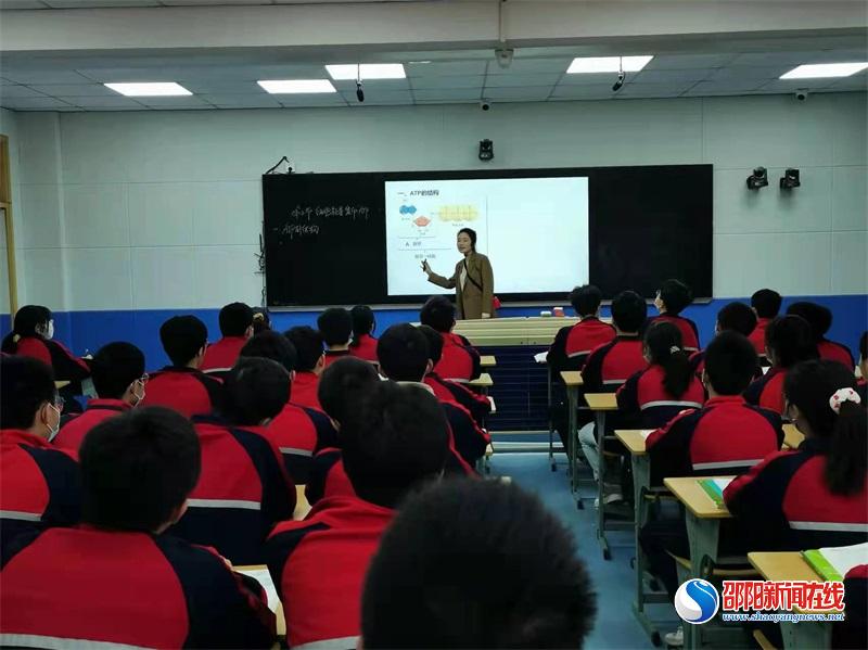 隆回县举行高中生物青年教师教学素养全能竞赛