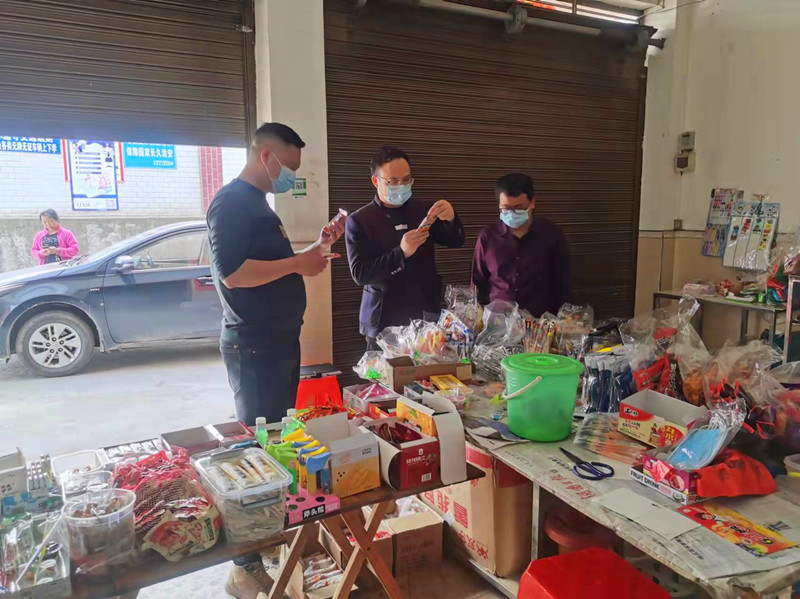 邵阳县长乐乡筑牢校园食品安全防线