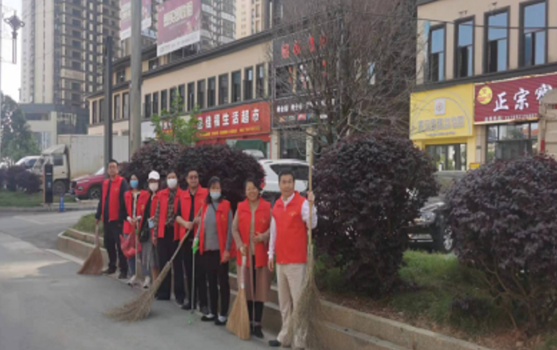 邵东市住建局扎实开展文明劝导和卫生清扫活动