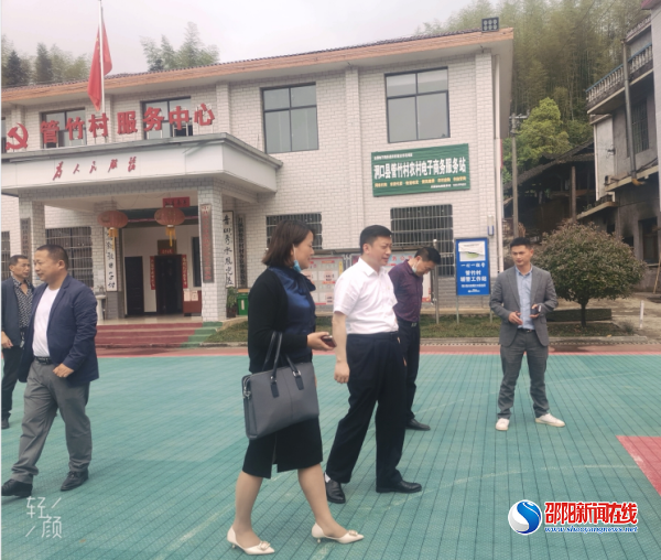 洞口县：贺昌炳指导月溪镇管竹村“六零”创建工作