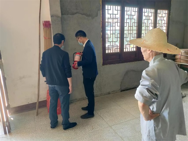 洞口县文昌街道开展宗教场所房屋安全检查