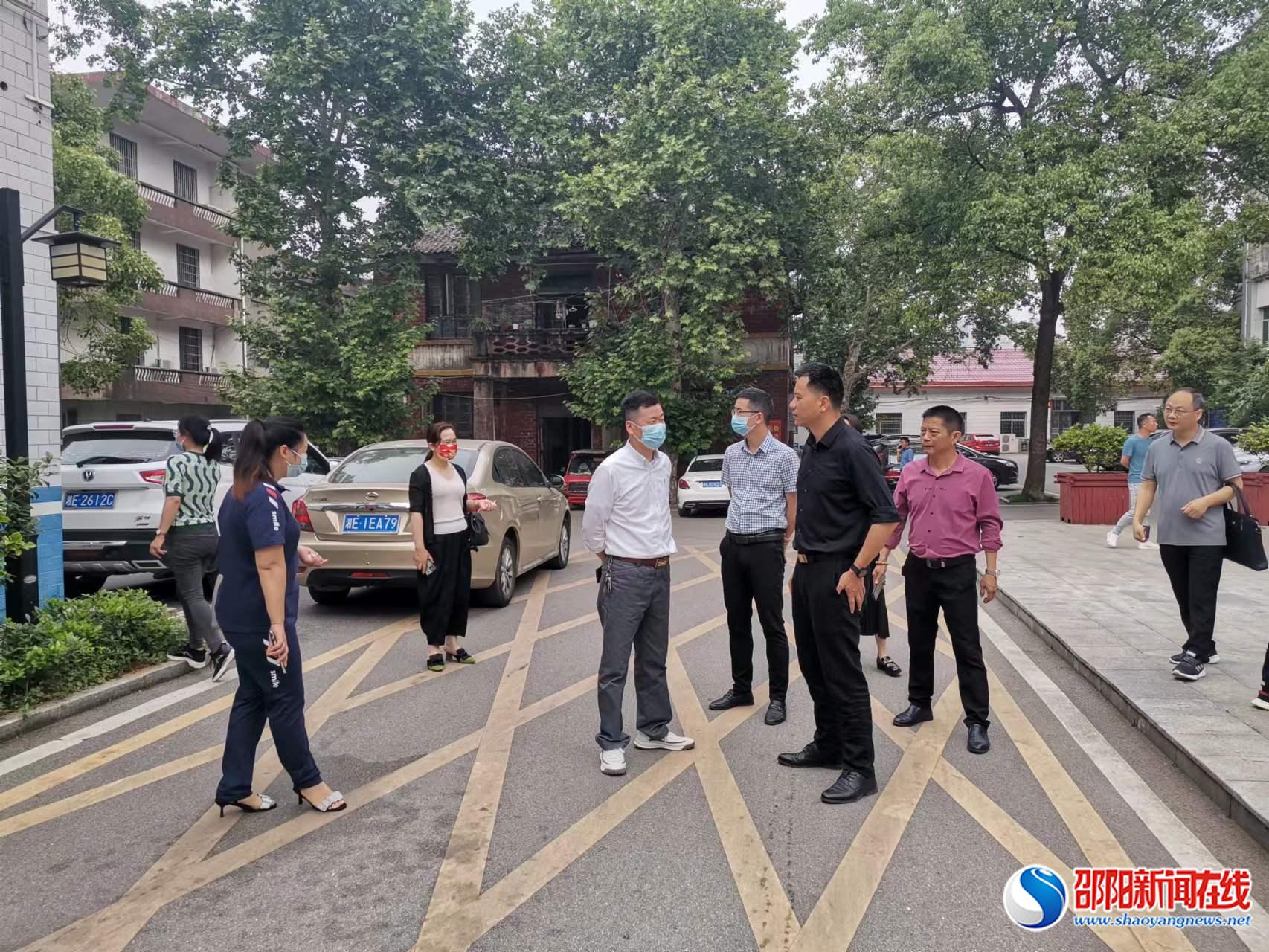邵东市人大调研组到两市塘街道专题调研文物保护