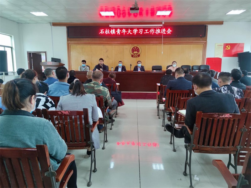 洞口县石柱镇创新开展青年大学习活动