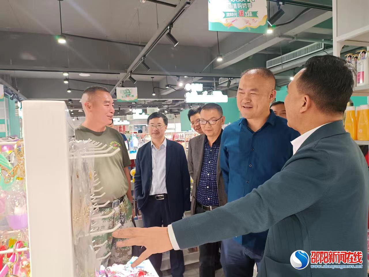 ​唐志军调研邵东退役军人就业创业工作
