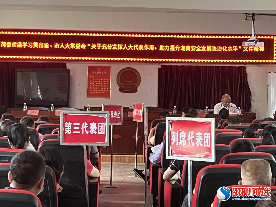 隆回县荷香桥镇： 助力安全生产，人大代表在行动