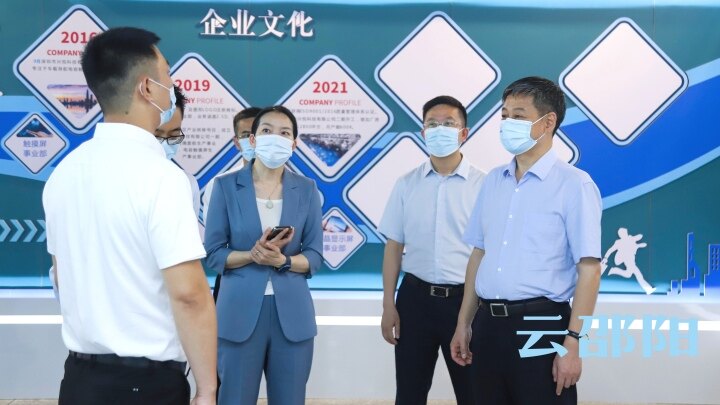 企业家接待日，市四大家领导上门服务助企纾困