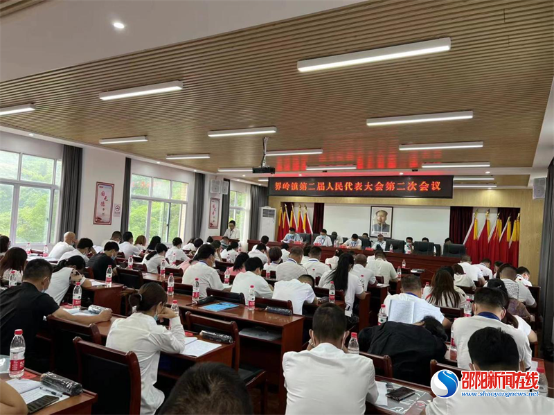 邵东市界岭镇第二届人民代表大会第二次会议召开