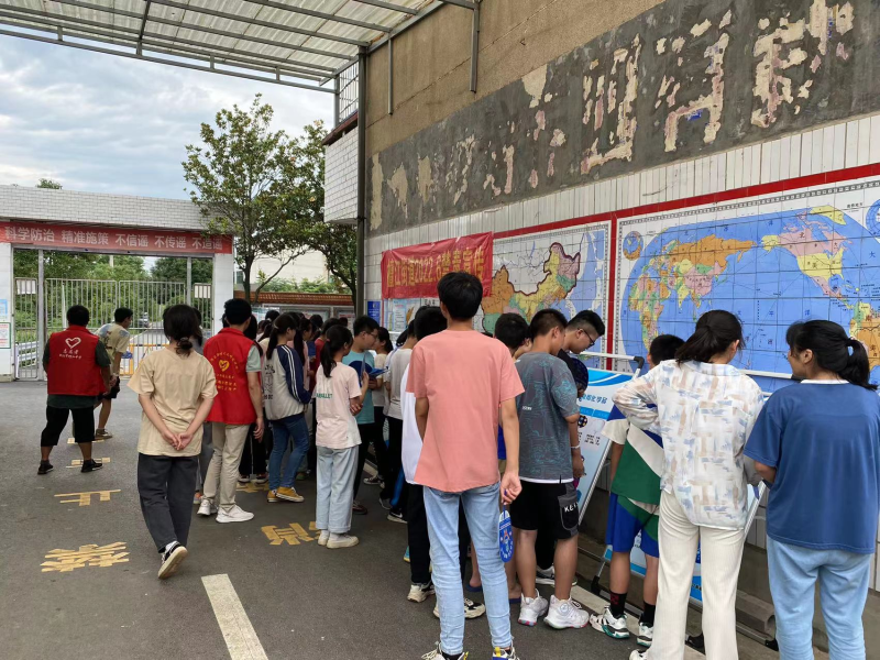 大祥区檀江街道开展禁毒宣传“进校园”活动