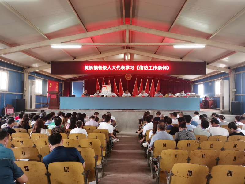 洞口县黄桥镇组织各级人大代表学习贯彻《信访工作条例》