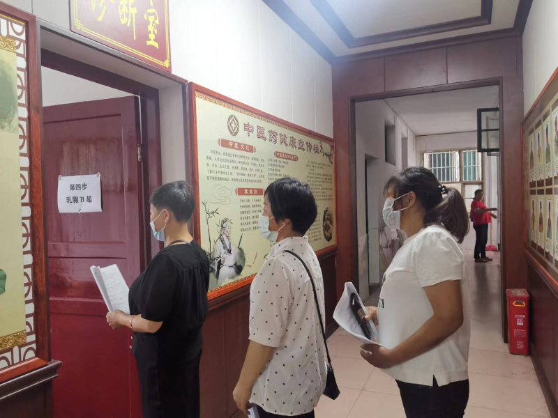 洞口县月溪镇联合镇卫生院组织开展“两癌”免费筛查
