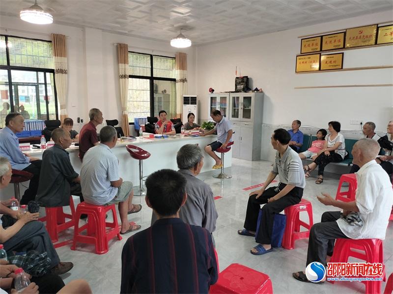 邵东市杨桥镇：民情恳谈心连心 为民办事更贴心