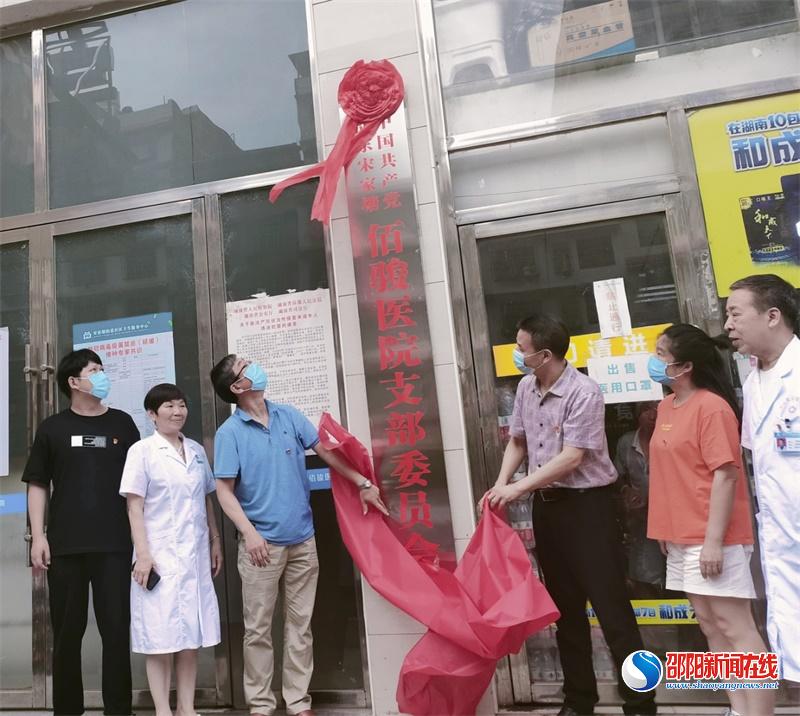 邵东市：扎实推进党支部建设在民营医院落地生根