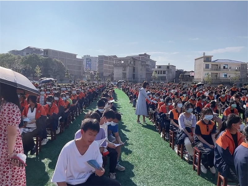 洞口县山门镇开展野生毒蘑菇中毒防控宣传进校园活动